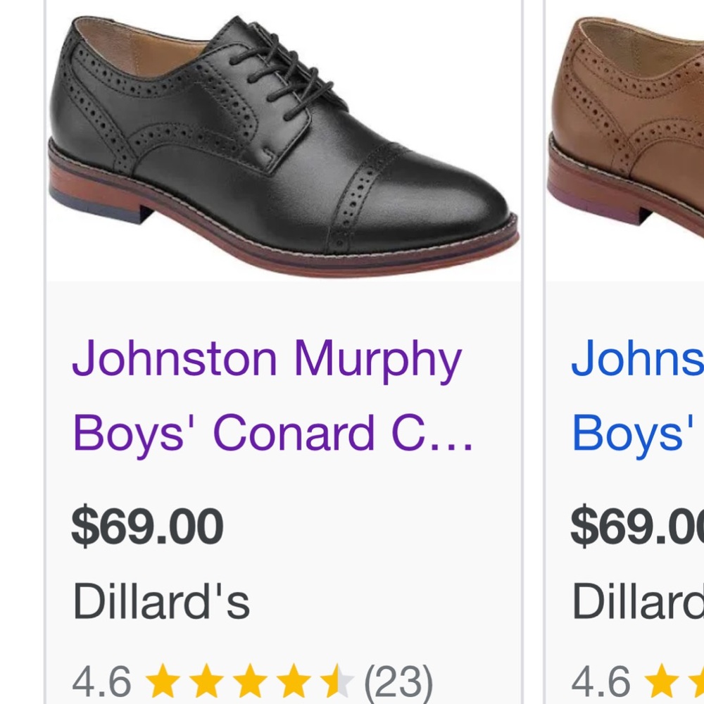 Boys dress shoes